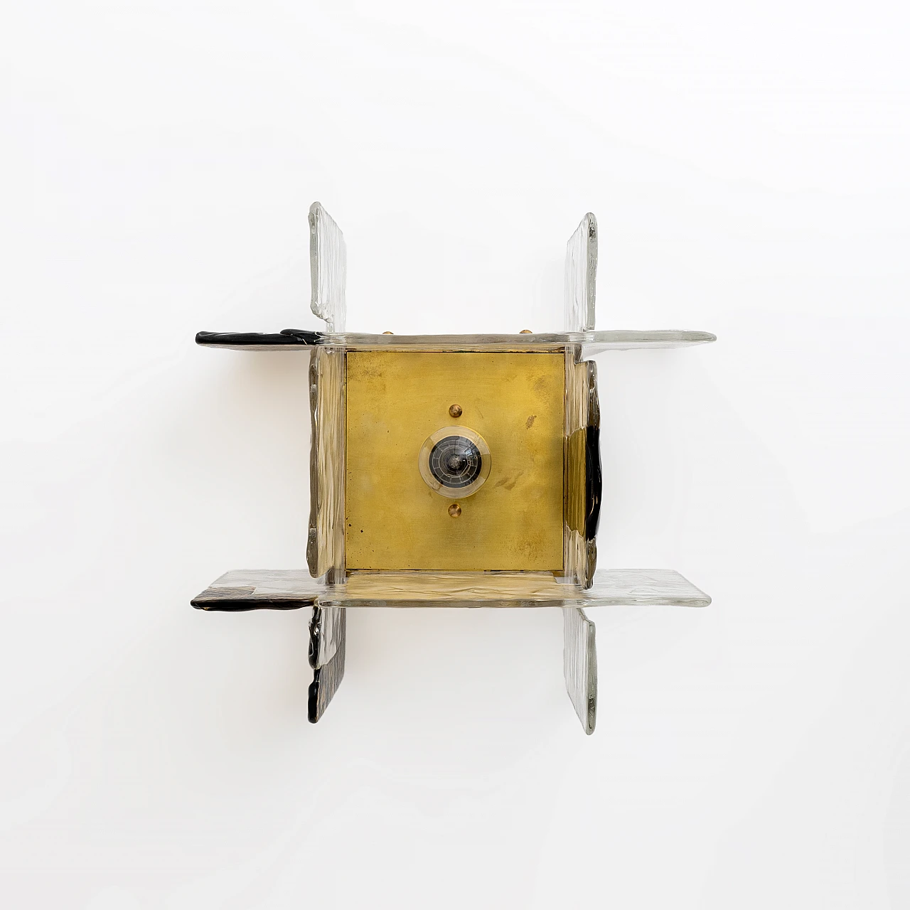 Wall lamp by Carlo Nason for Mazzega, 60s 3