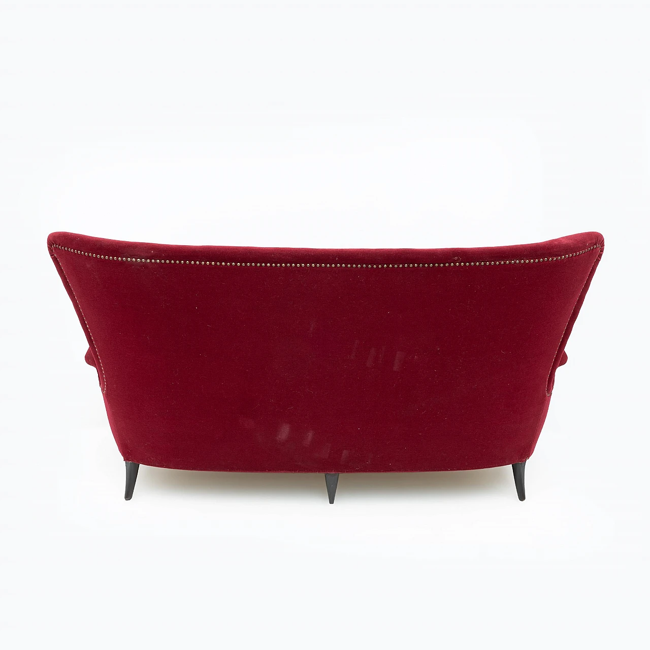 Gio Ponti Art Dèco Italian Sofa from Hotel Bristol Merano, 1950s 8