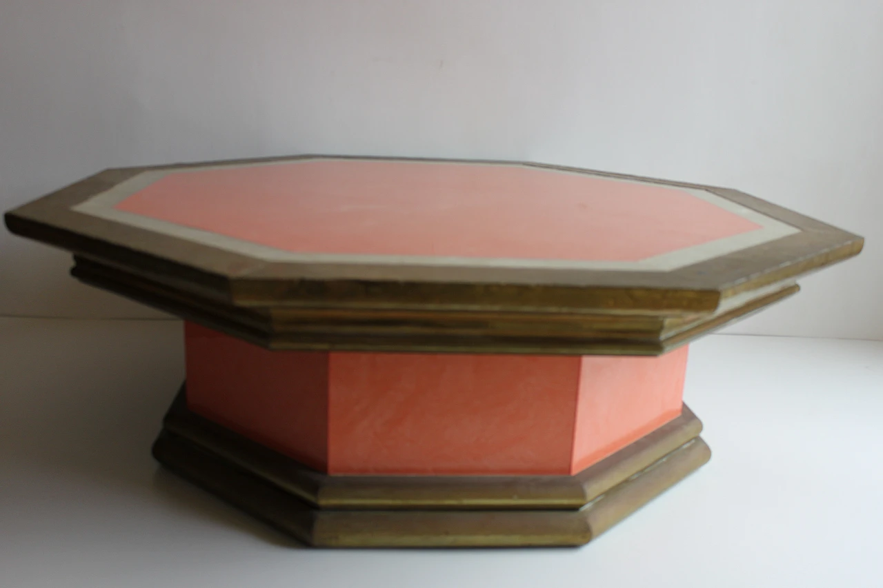 Faux-Pearl Table by Rodolfo Dubarry, Marbella 1970s 12