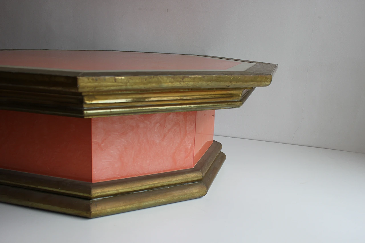 Faux-Pearl Table by Rodolfo Dubarry, Marbella 1970s 15