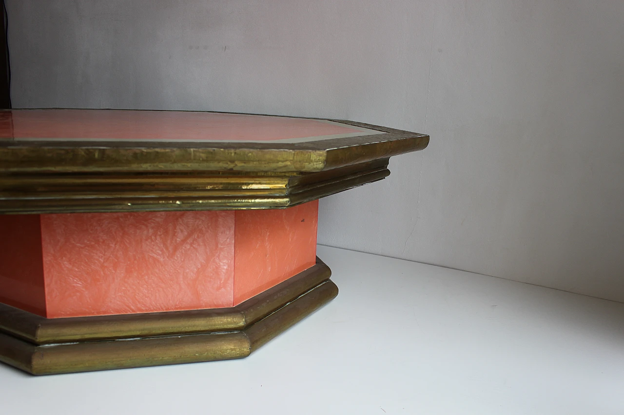 Faux-Pearl Table by Rodolfo Dubarry, Marbella 1970s 37