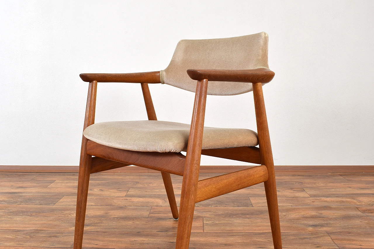 Mid-Century Danish Teak Armchair by Svend Åge Eriksen for Glostrup, 60 8