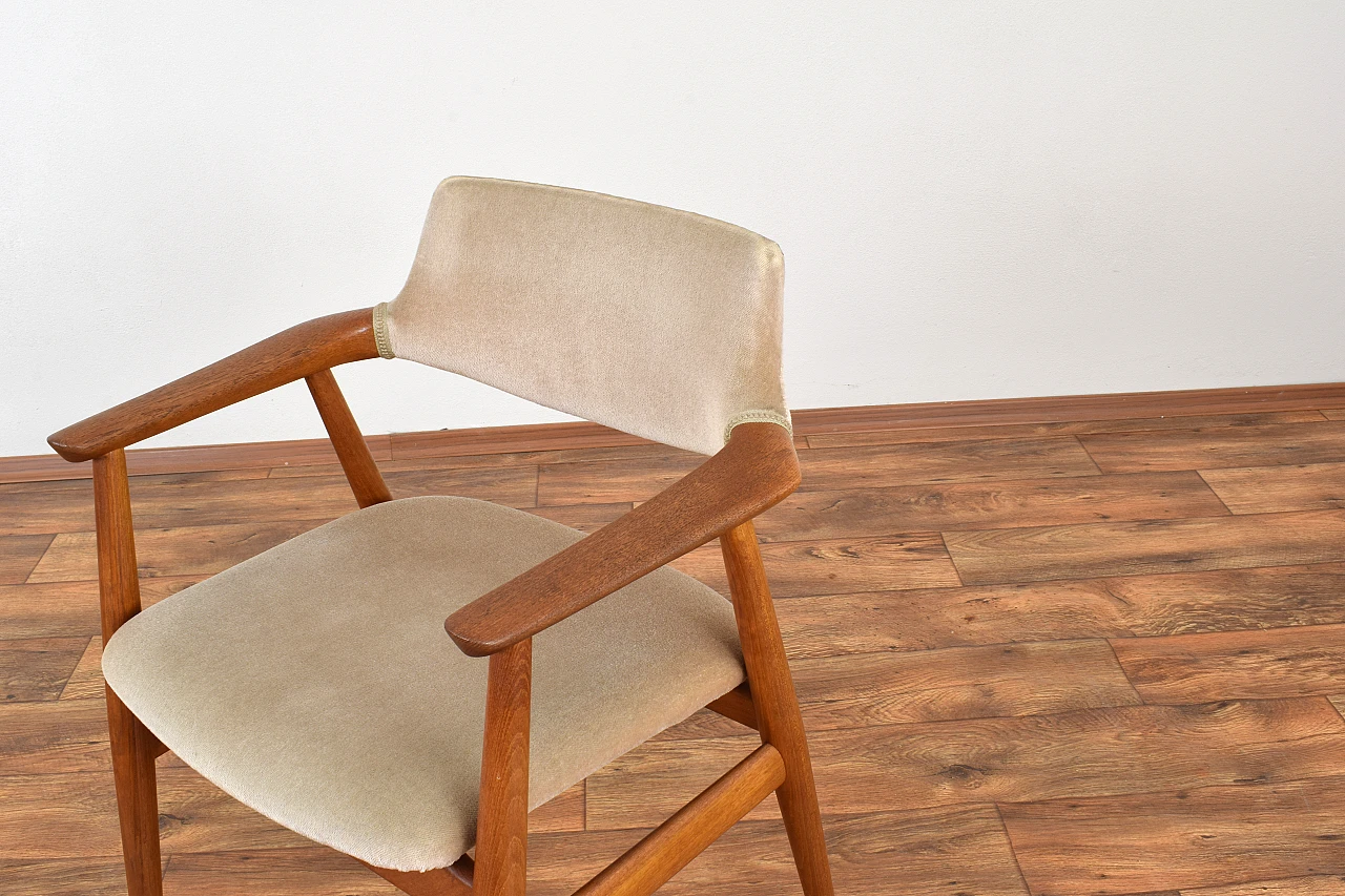 Mid-Century Danish Teak Armchair by Svend Åge Eriksen for Glostrup, 60 10