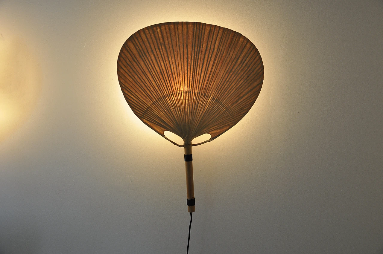 Pair of Wall Lamps "Uchiwa" by Ingo Maurer for M Design, 1970s 10