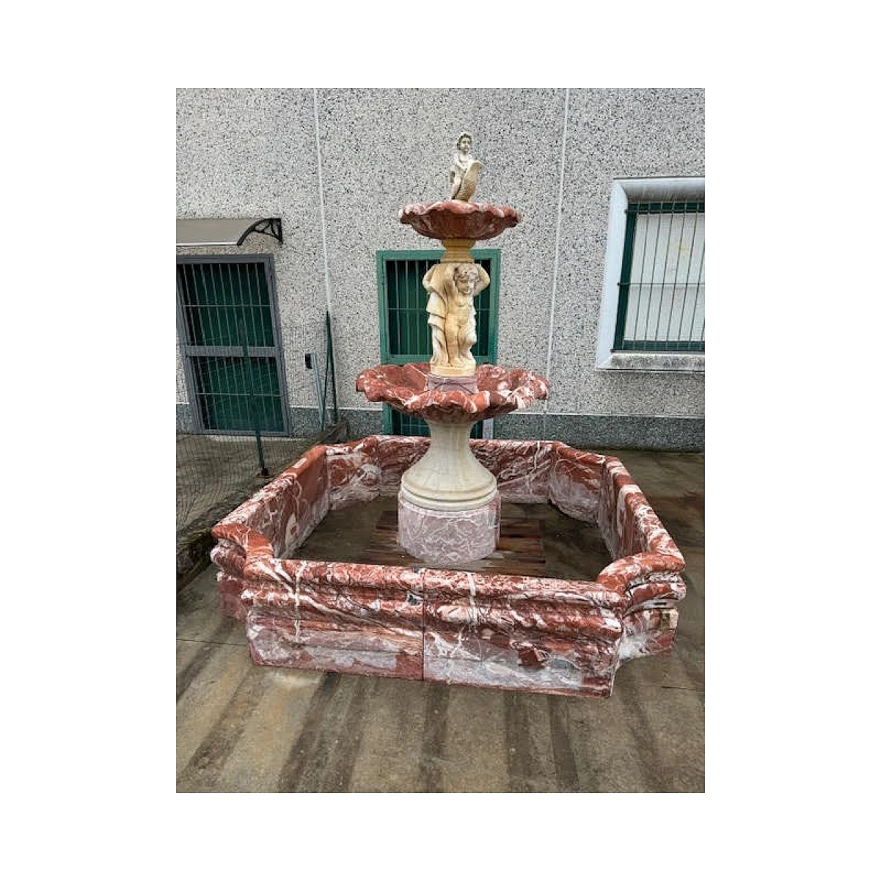 Marble fountain, early 20th century 2