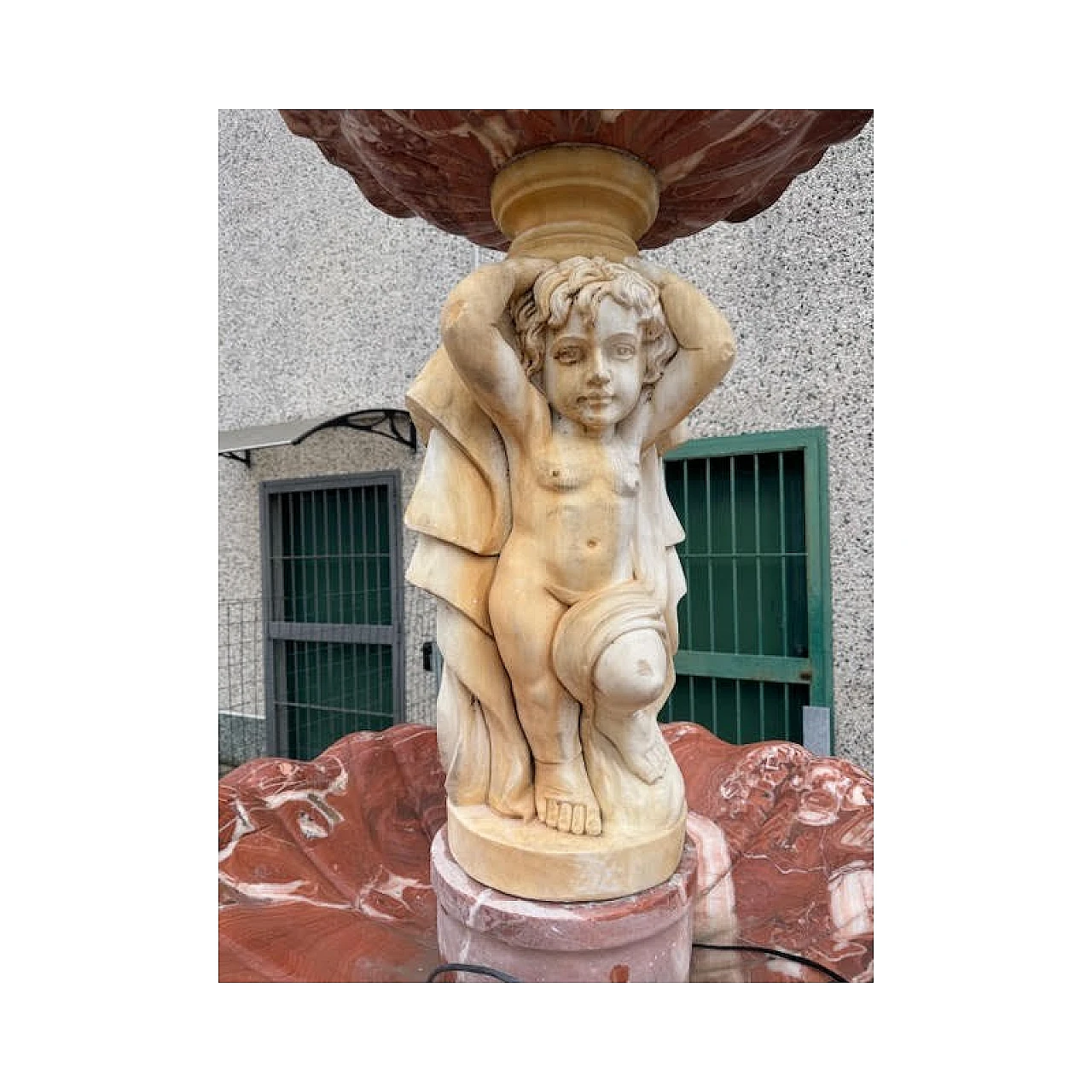 Marble fountain, early 20th century 6