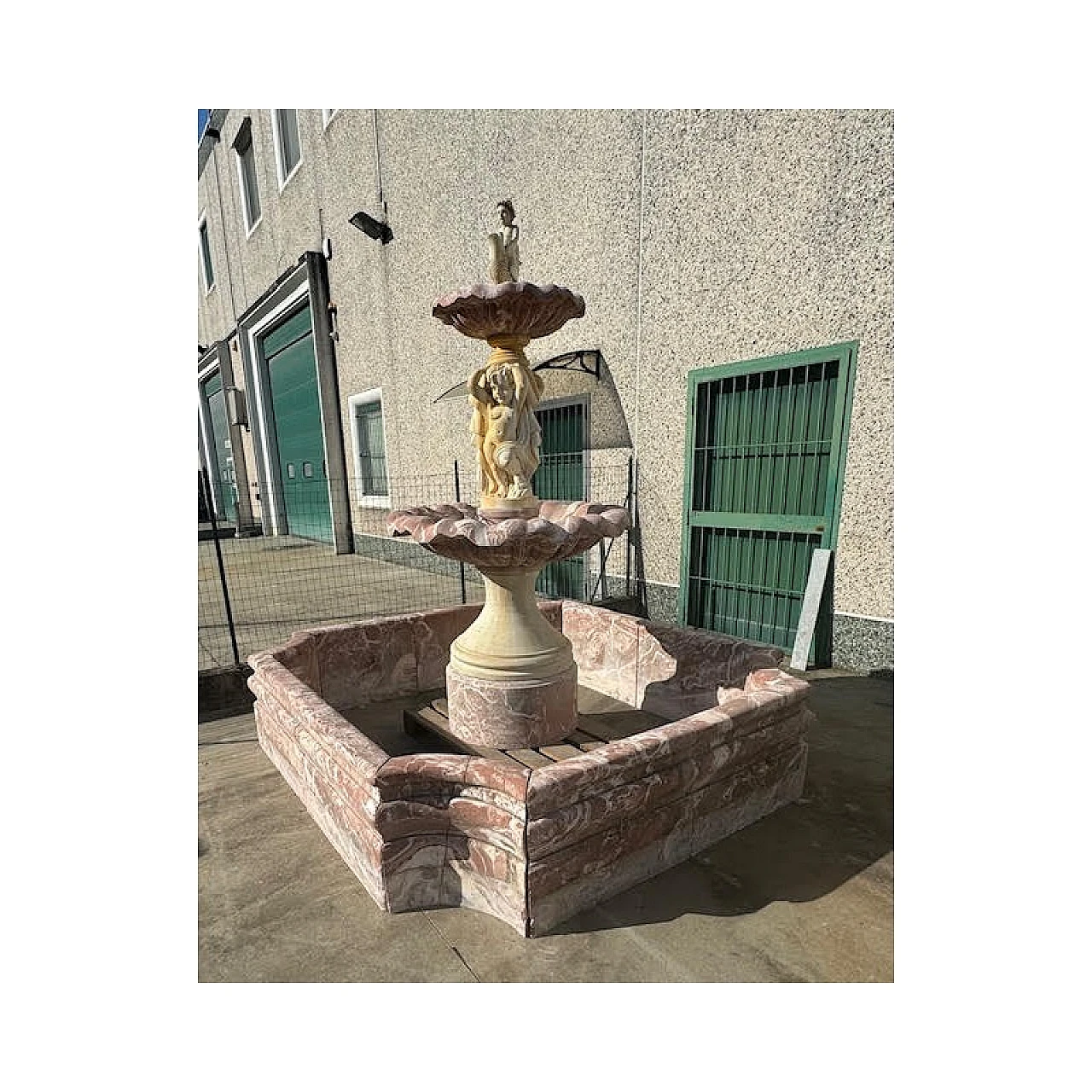 Marble fountain, early 20th century 10