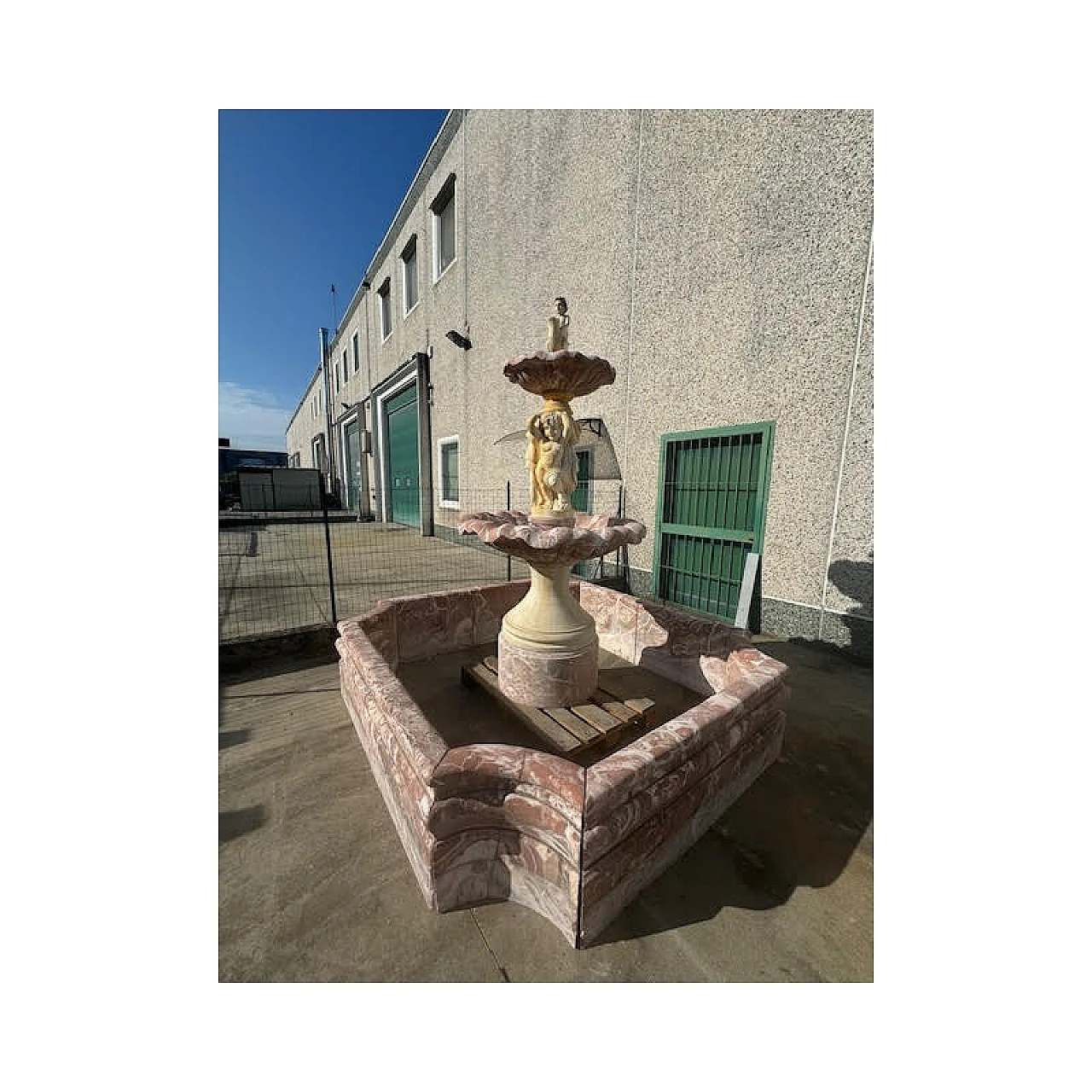 Marble fountain, early 20th century 13