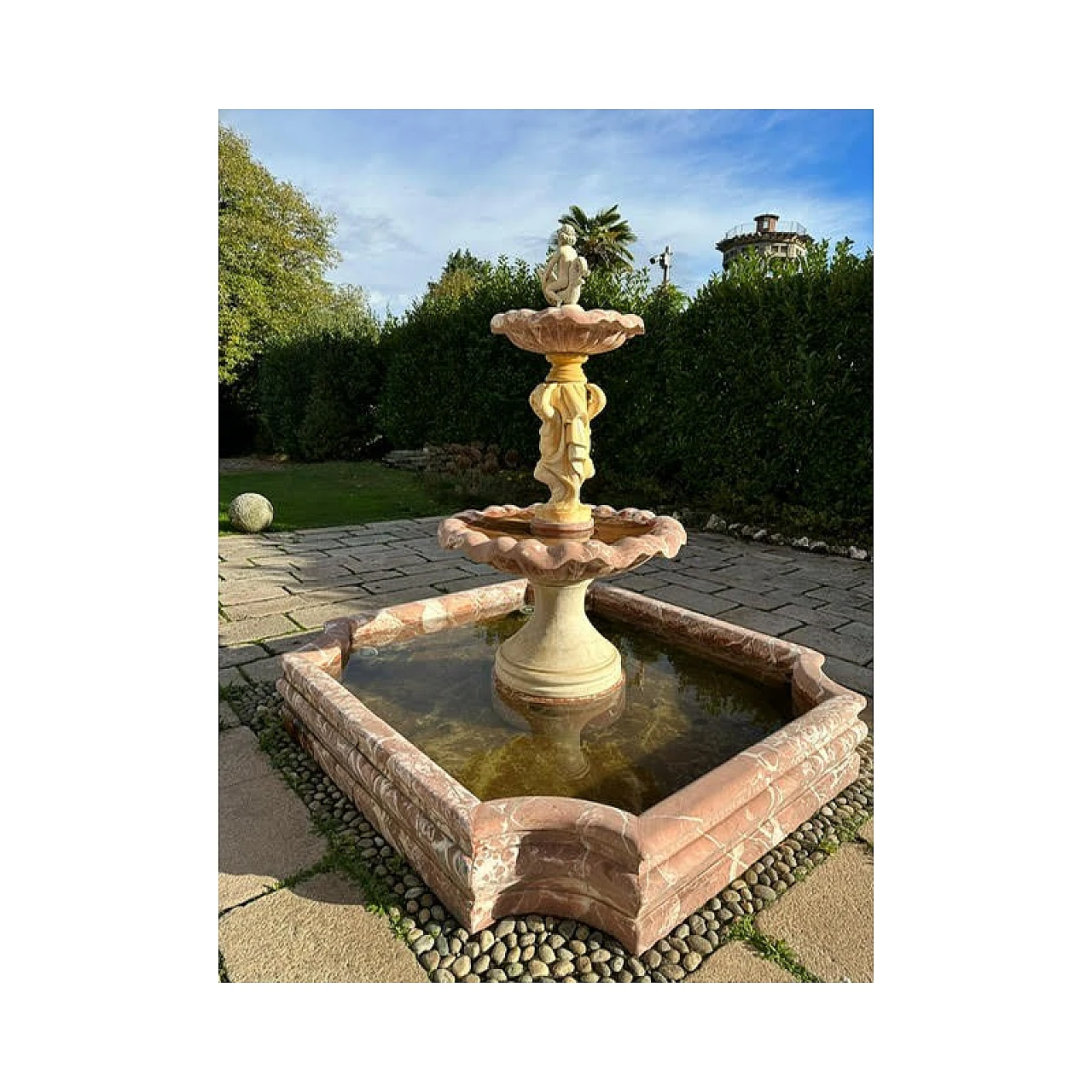 Marble fountain, early 20th century 20