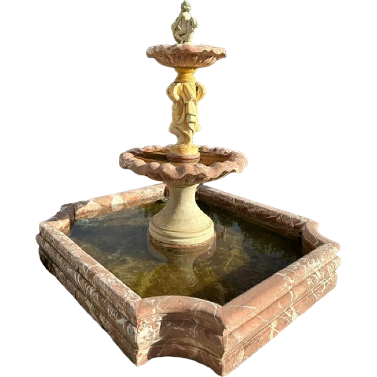 Marble fountain, early 20th century 21