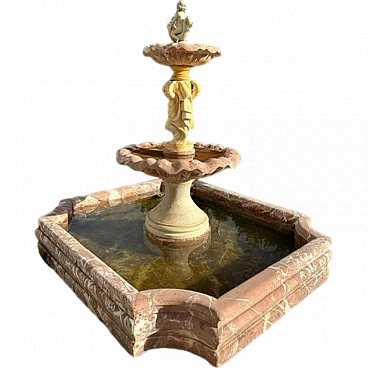 Marble fountain, early 20th century