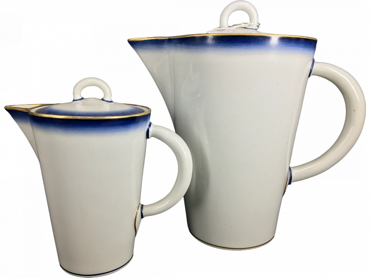 Porcelain coffee pot and teapot by Gio Ponti for Richard Ginori 4