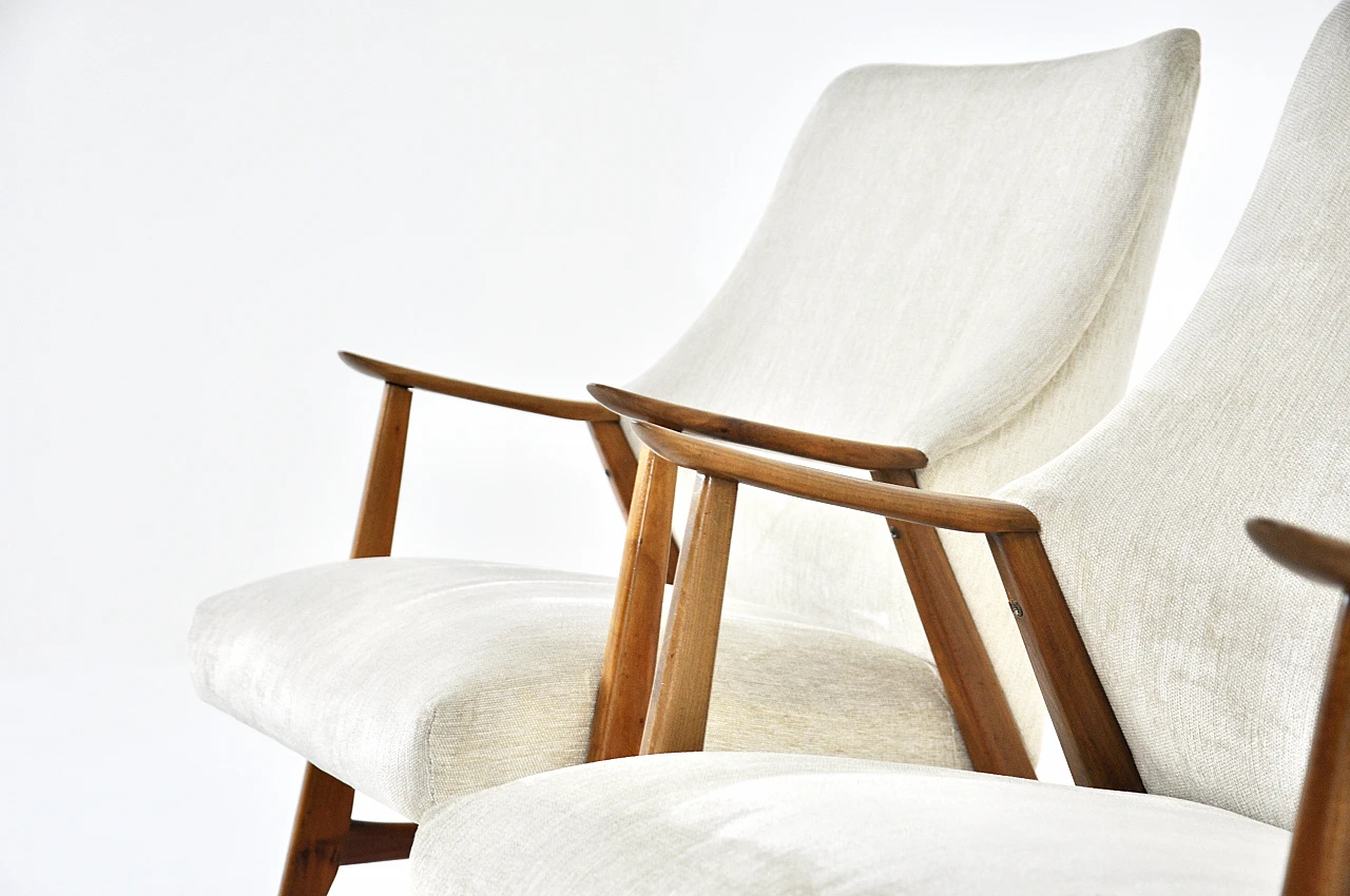 Pair of Scandinavian armchairs, 1960s 8