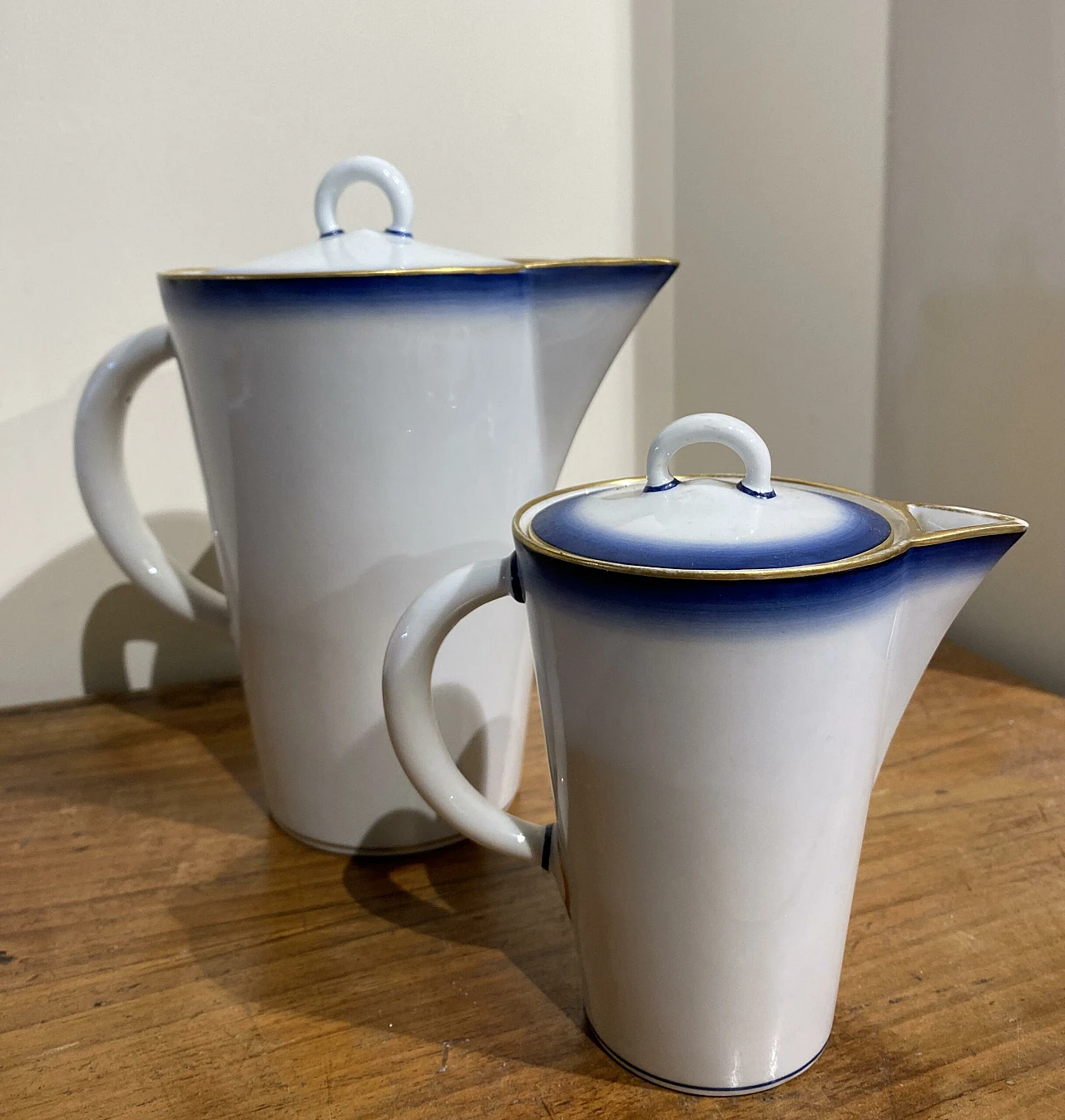 Porcelain coffee pot and teapot by Gio Ponti for Richard Ginori 5