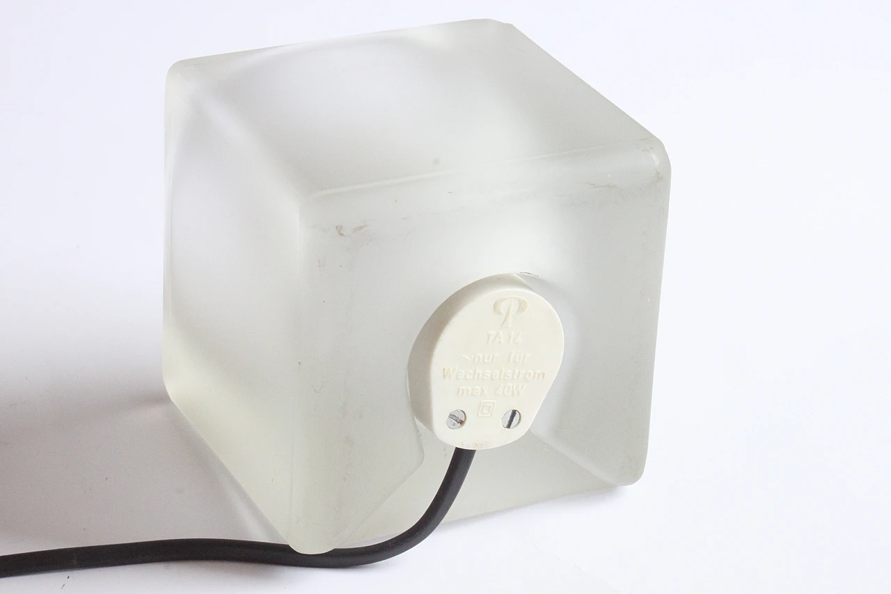 Cube lamp TA14 by Peill And Putzler, 70s 11