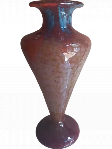 Schneider glass-paste vase, 1930s