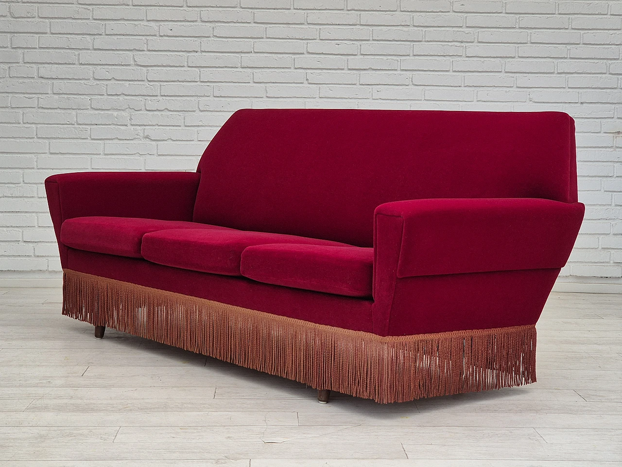 Danish 3 seater sofa by Ryesberg Møbler, 1970s 10