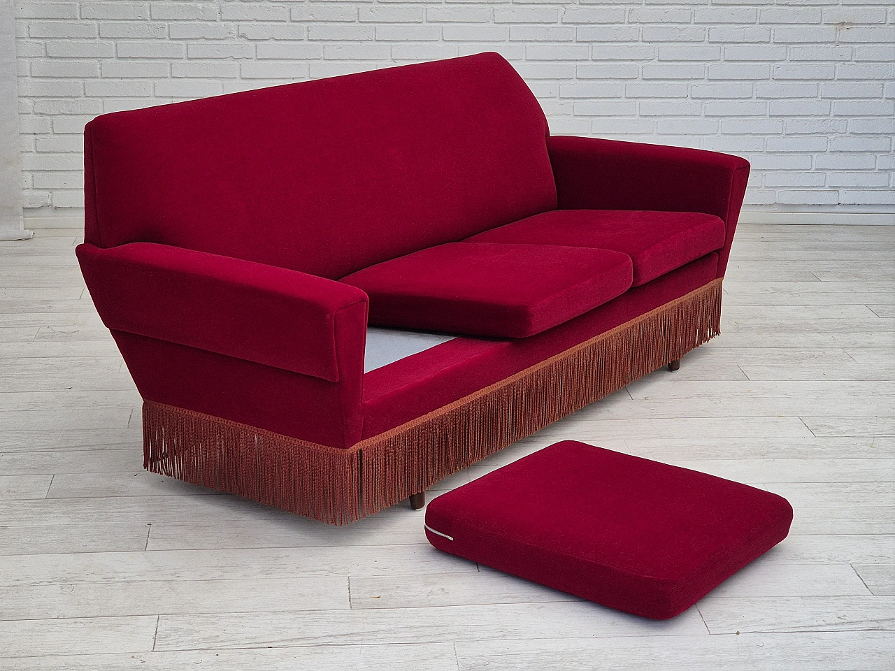 Danish 3 seater sofa by Ryesberg Møbler, 1970s 11