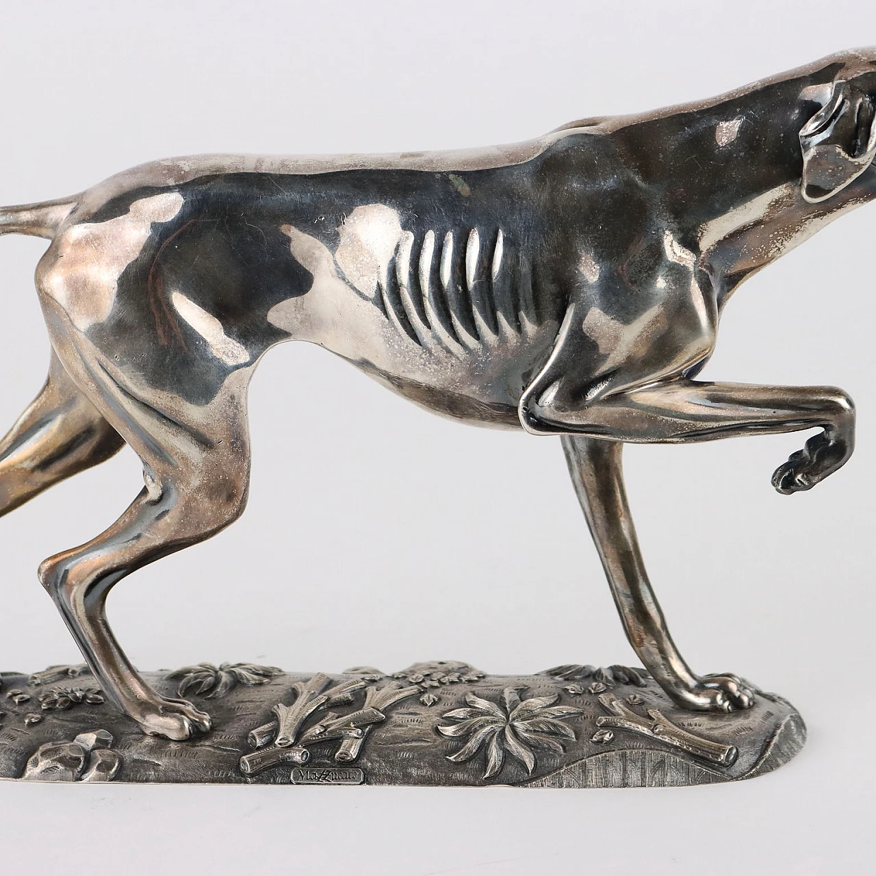 Silver greyhound by Manifattura Mazzucato 5