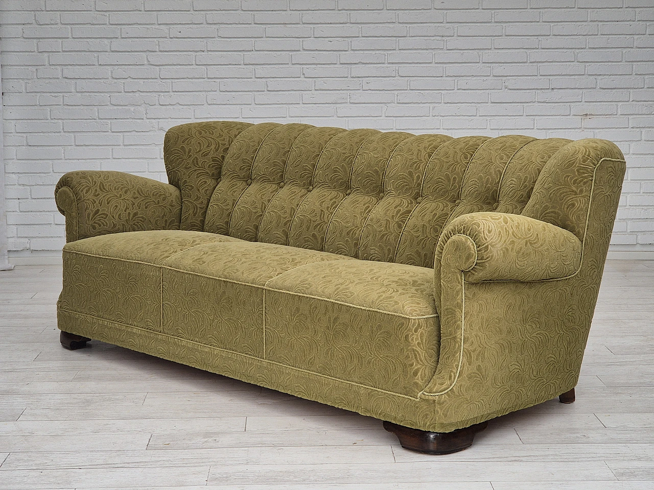 Danish 3 seater sofa, 1960s 16