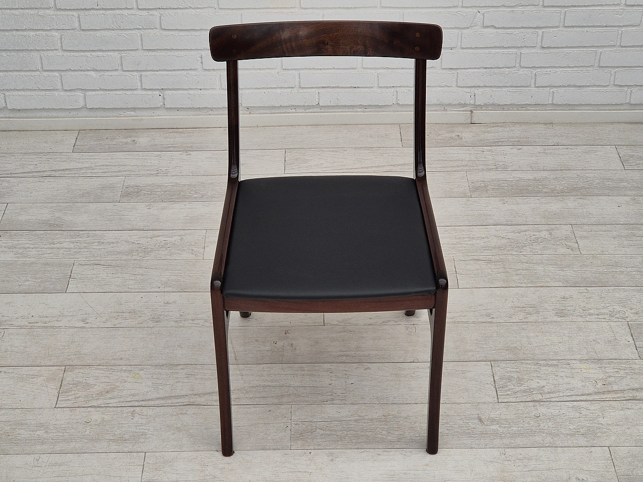 4 Mahogany dining chairs by Ole Wanscher, 1960s 10