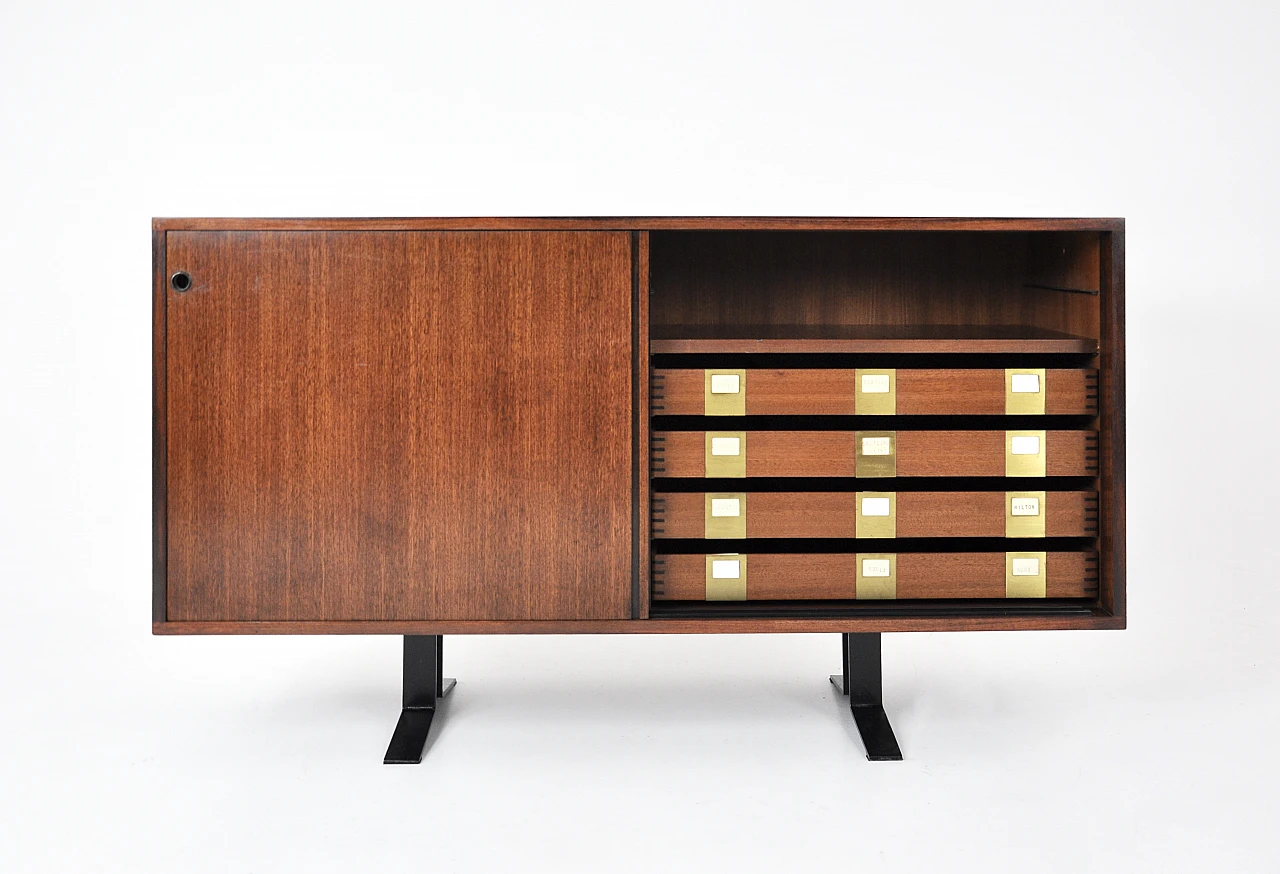 "SE3" Sideboard by Osvaldo Borsani for Tecno, Italy, 1960s 6