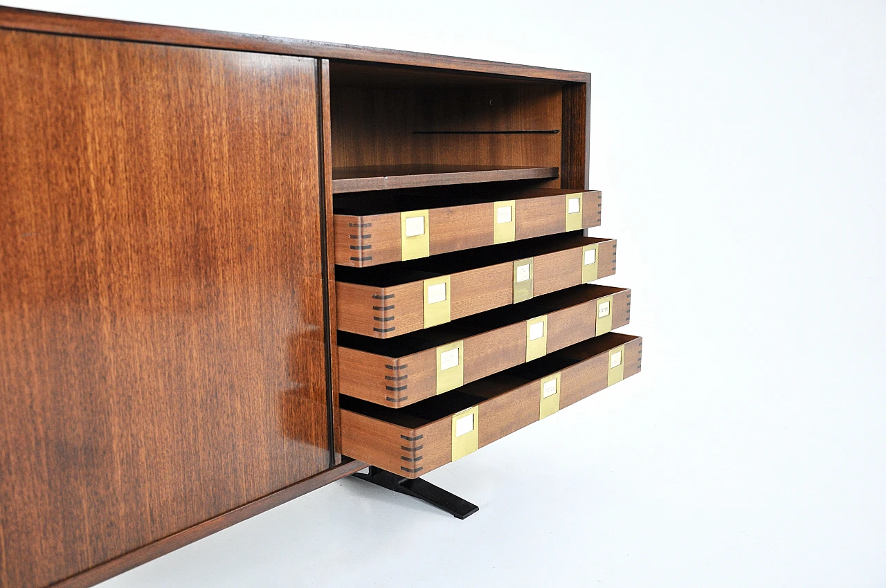 "SE3" Sideboard by Osvaldo Borsani for Tecno, Italy, 1960s 8