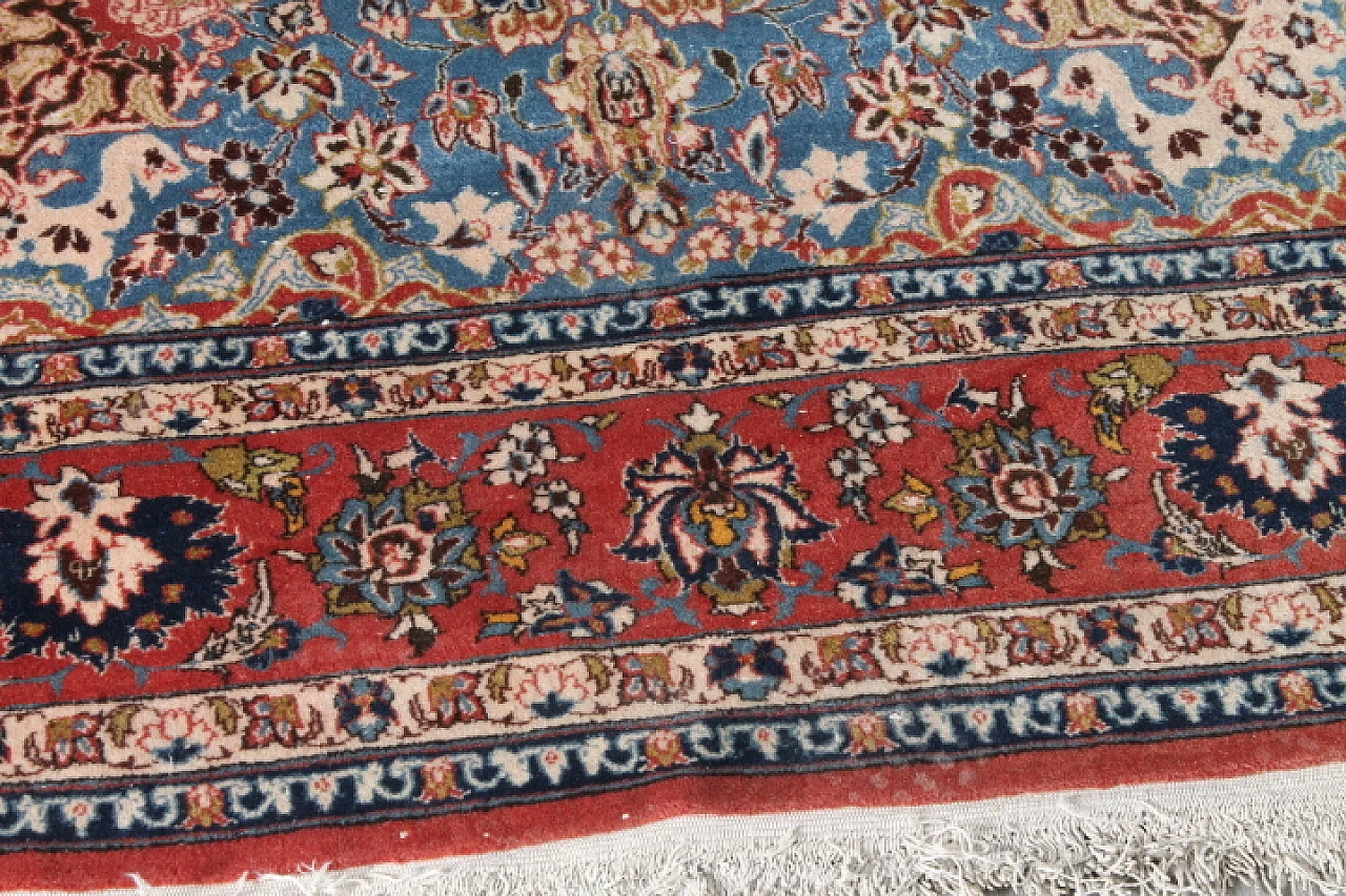 Sumptuous Persian Isfahan extra fine wool carpet. mid 20th century 5