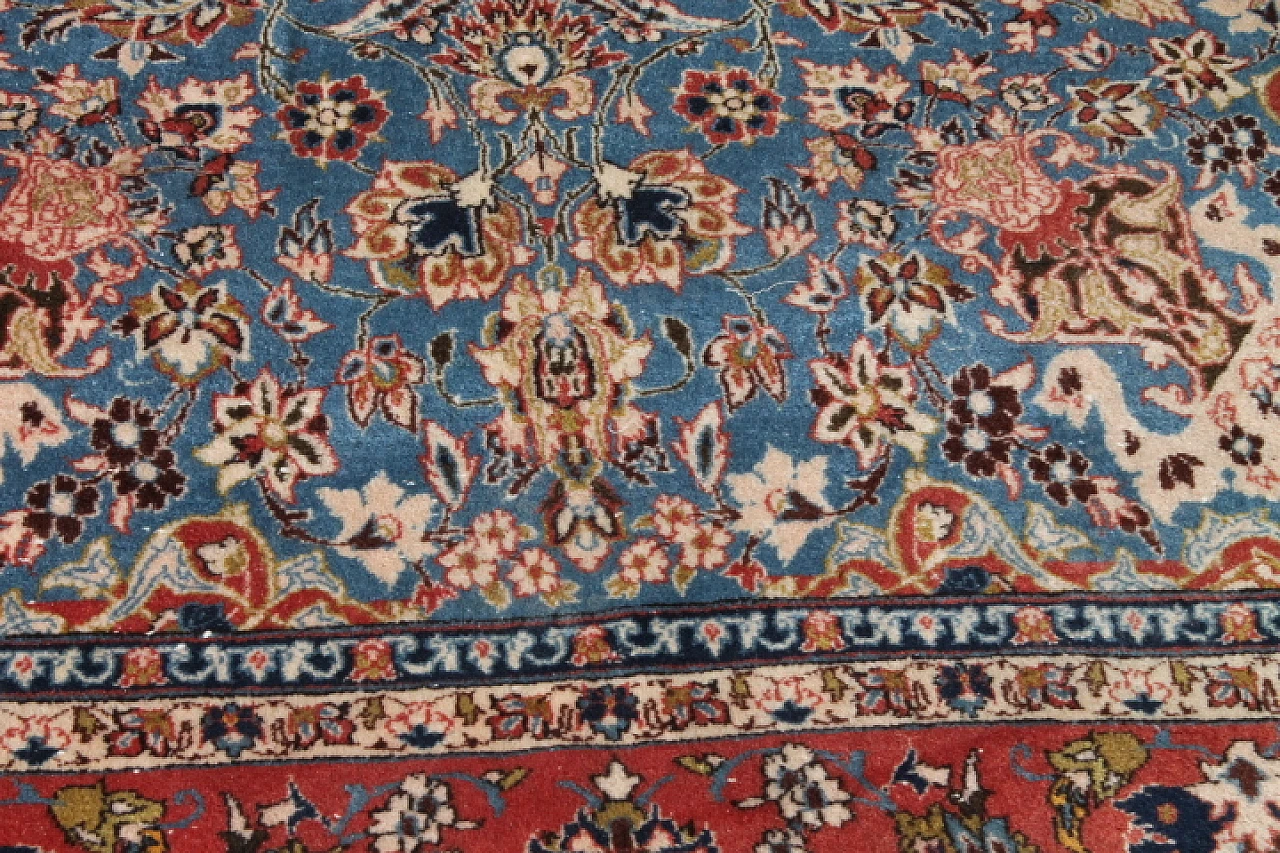 Sumptuous Persian Isfahan extra fine wool carpet. mid 20th century 7