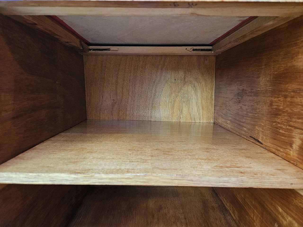 Large Art Deco Sideboard in Oak with Removable Marble Shelf by Friedrich Schlegel, 1930s 25