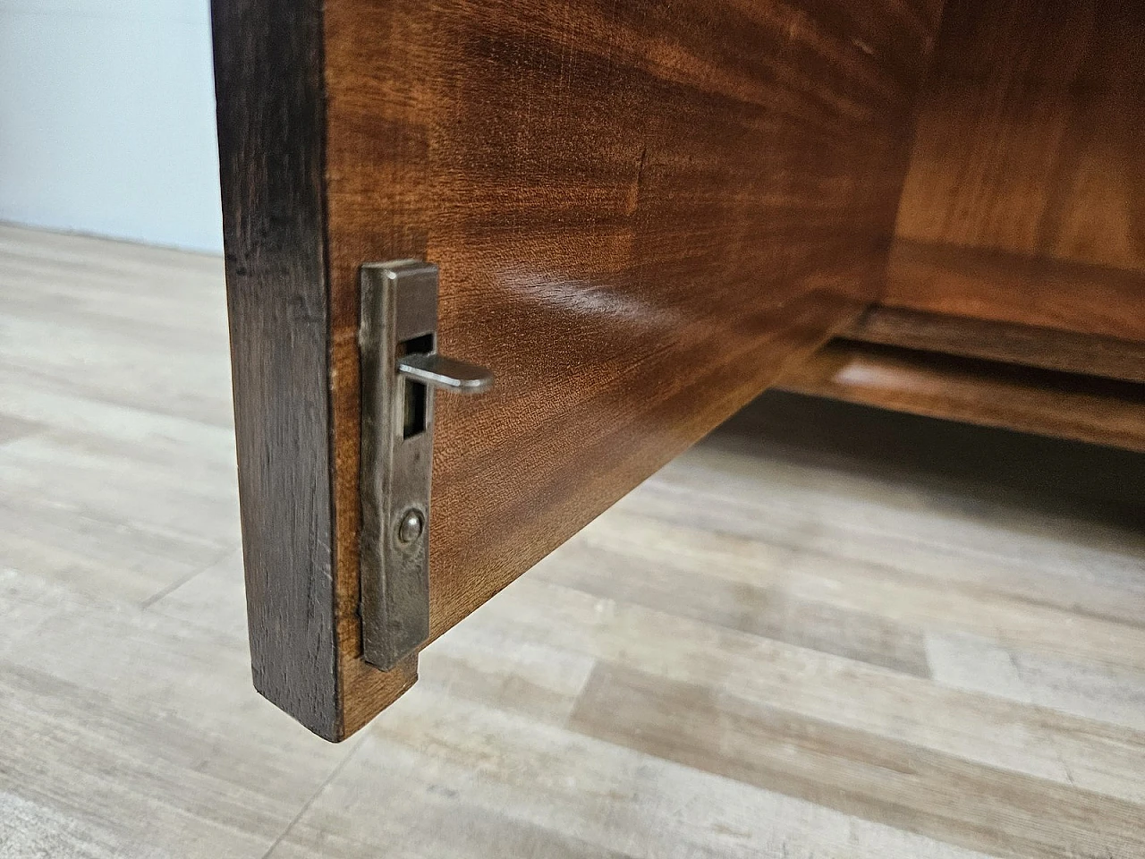 Large Art Deco Sideboard in Oak with Removable Marble Shelf by Friedrich Schlegel, 1930s 32