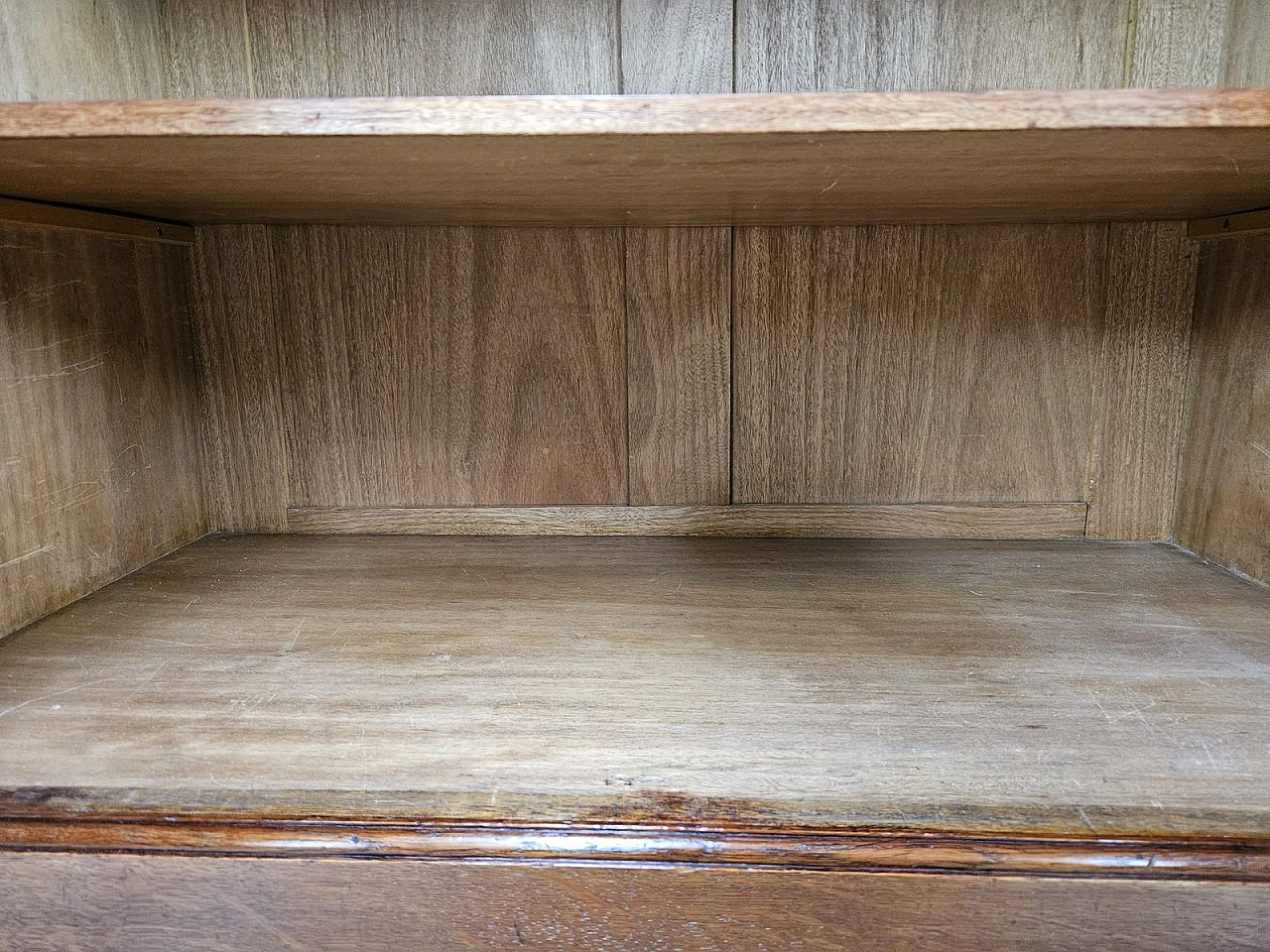 Art Deco Oak Living Room Sideboard, 1940s 26