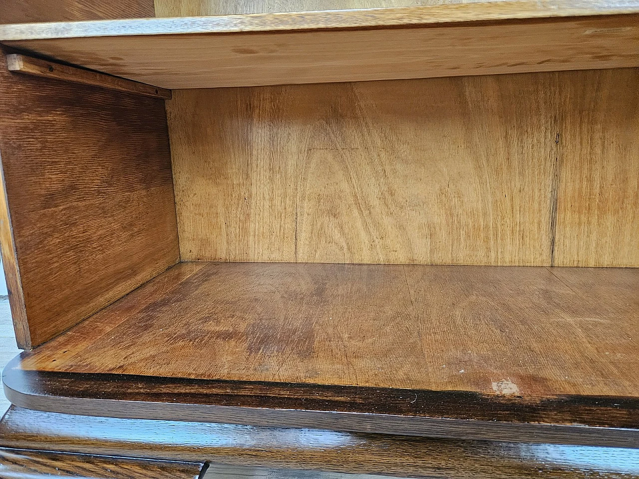 Art Deco Sideboard in Oak by Friedrich Schlegel, Germany, 1930s 16