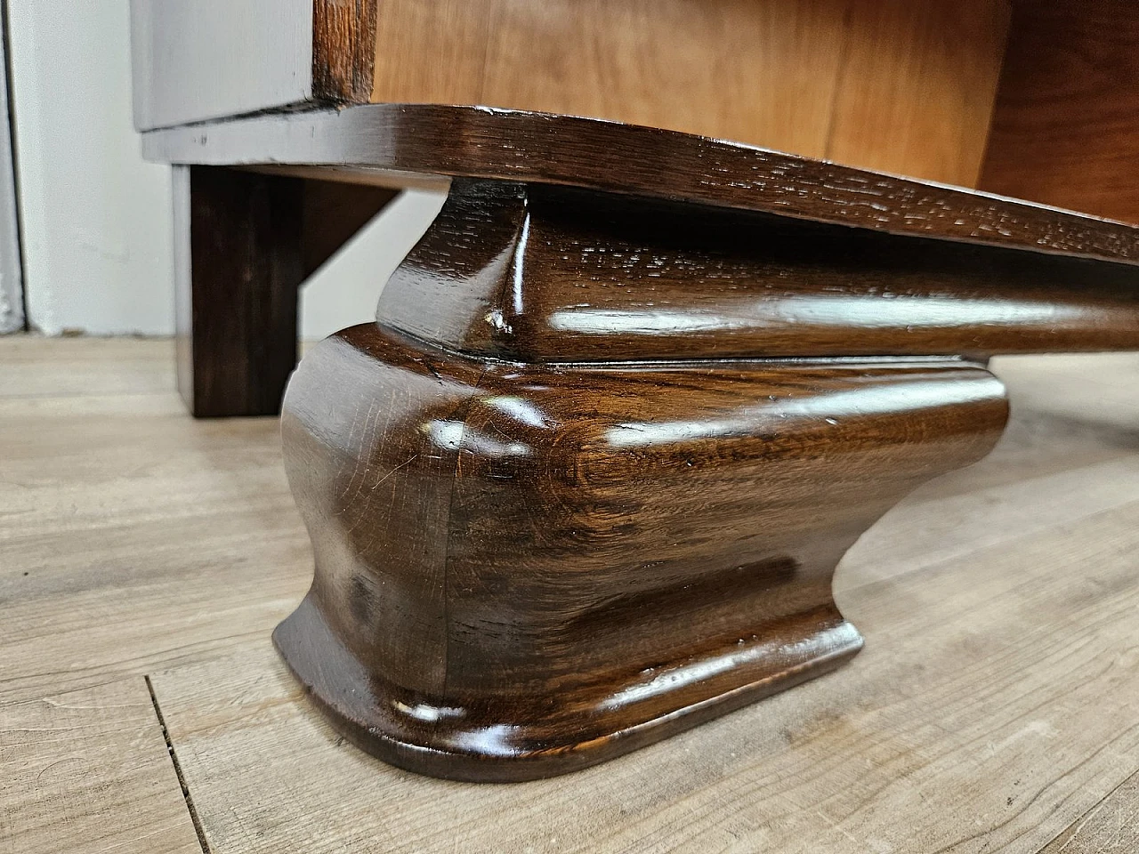 Art Deco Sideboard in Oak by Friedrich Schlegel, Germany, 1930s 23