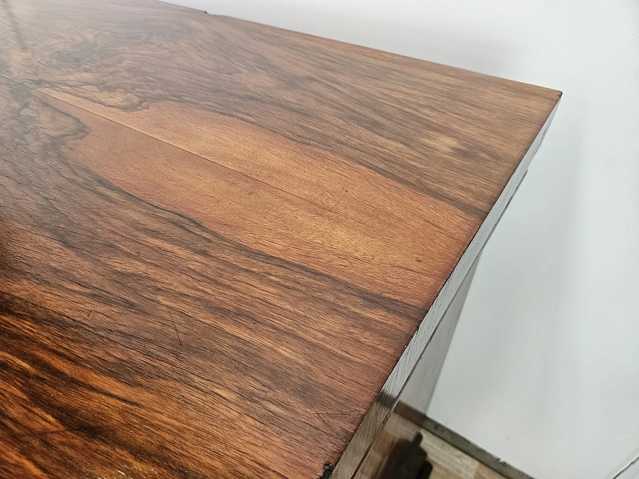 Art Deco Venetian Sideboard in Walnut Root by Levi Minzi, Padua, 1940s 13