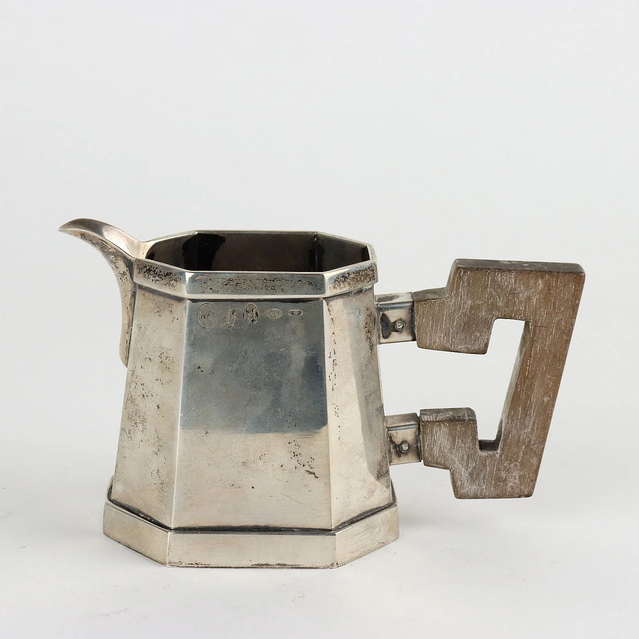 F.lli Calegaro Padua silver milk jug, 1930s 5