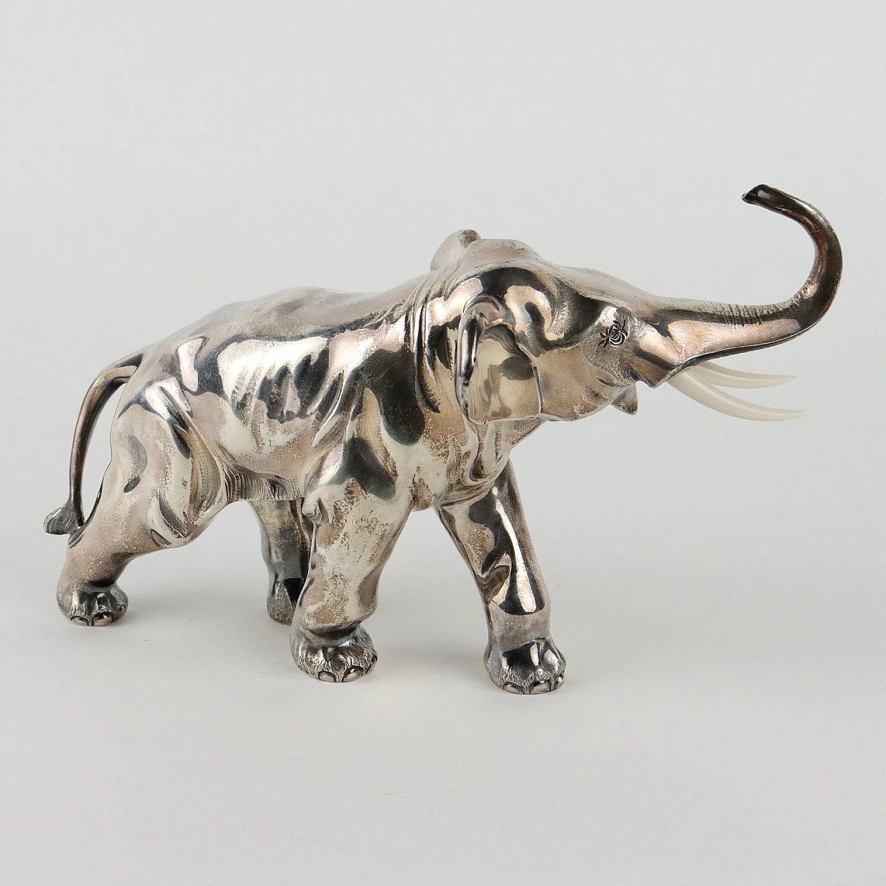 Silver elephant by Manufacture Mazzucato 4