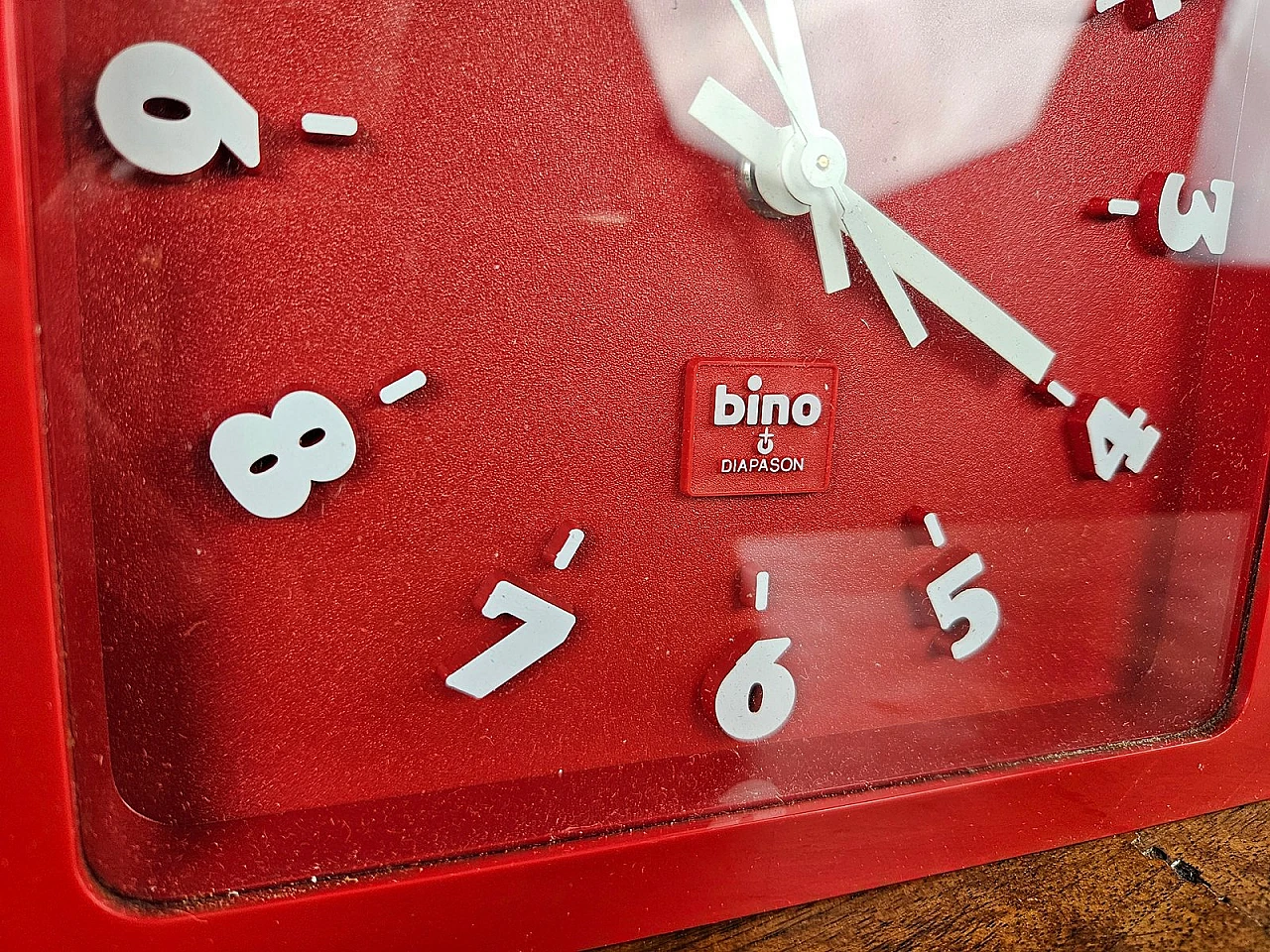 Wall Clock by Bino, 1970s 9