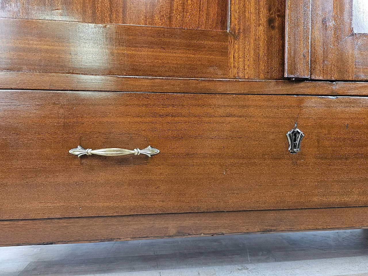 Art Nouveau Wardrobe with Decorated Doors, 1890s 26