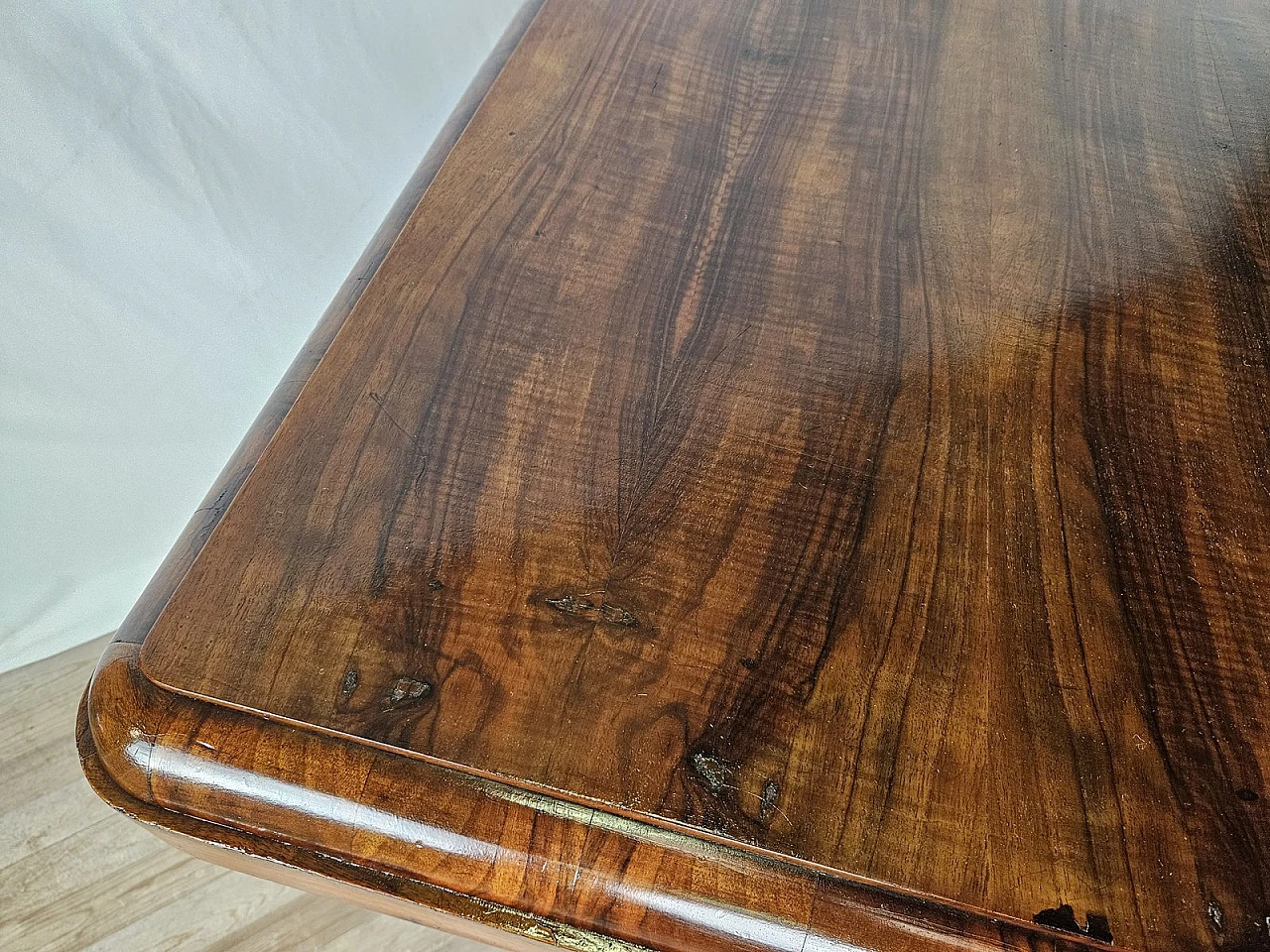 Rectangular briar dining table, 1930s 3