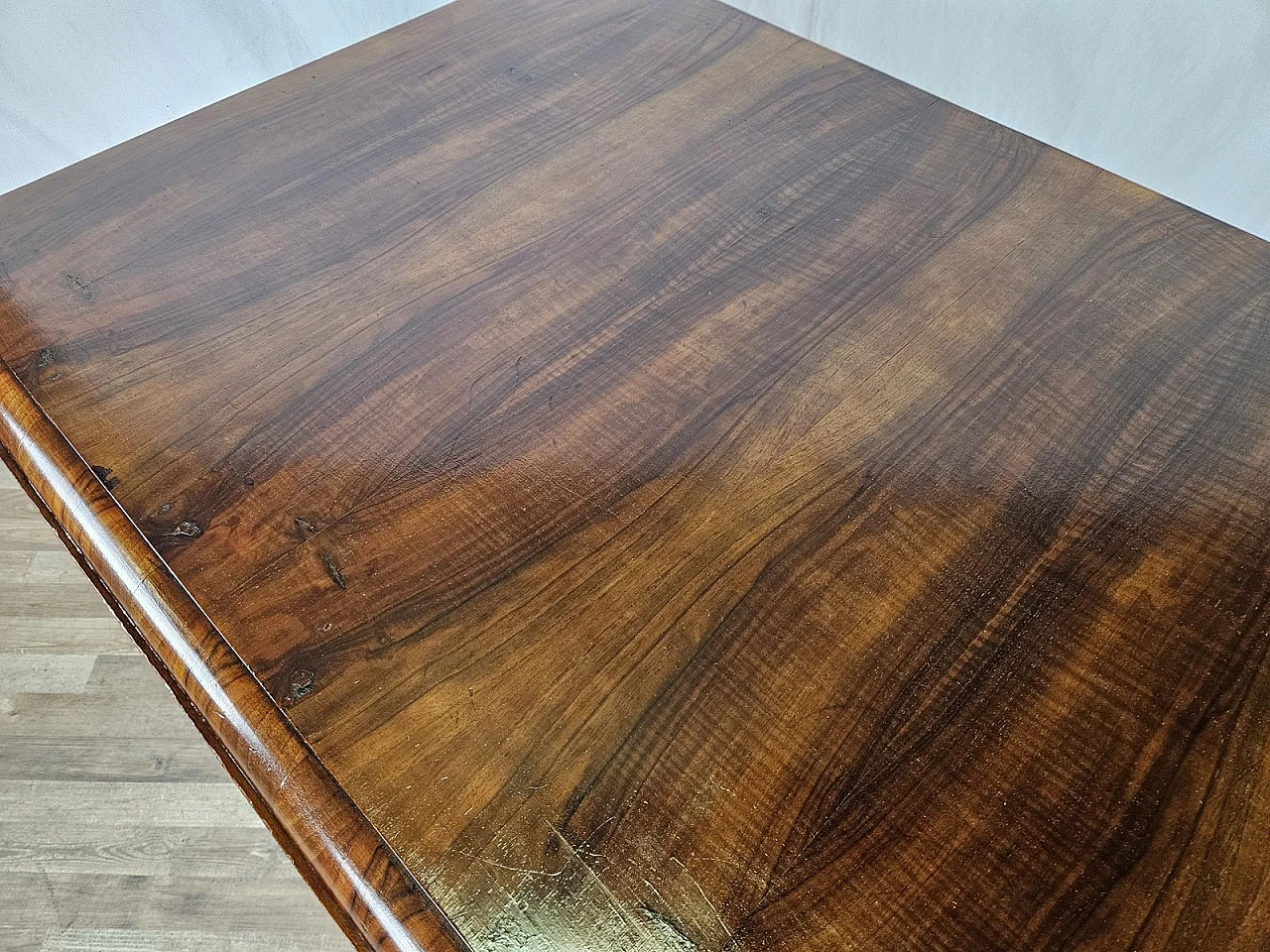 Rectangular briar dining table, 1930s 4