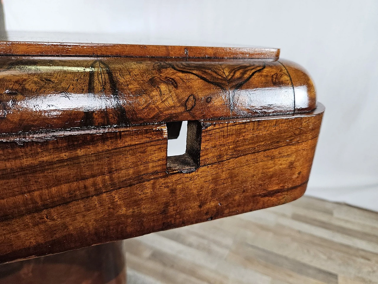 Rectangular briar dining table, 1930s 9