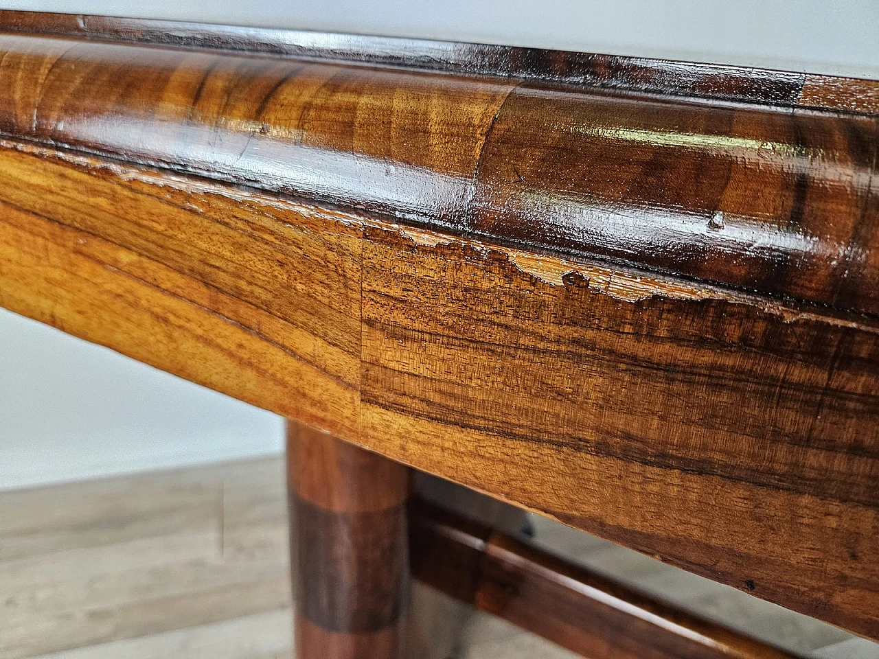 Rectangular briar dining table, 1930s 16