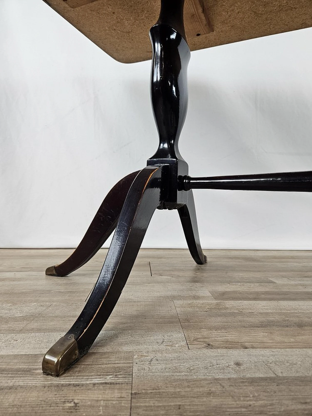 Mid-Century dining table with green glass top, 1950 17