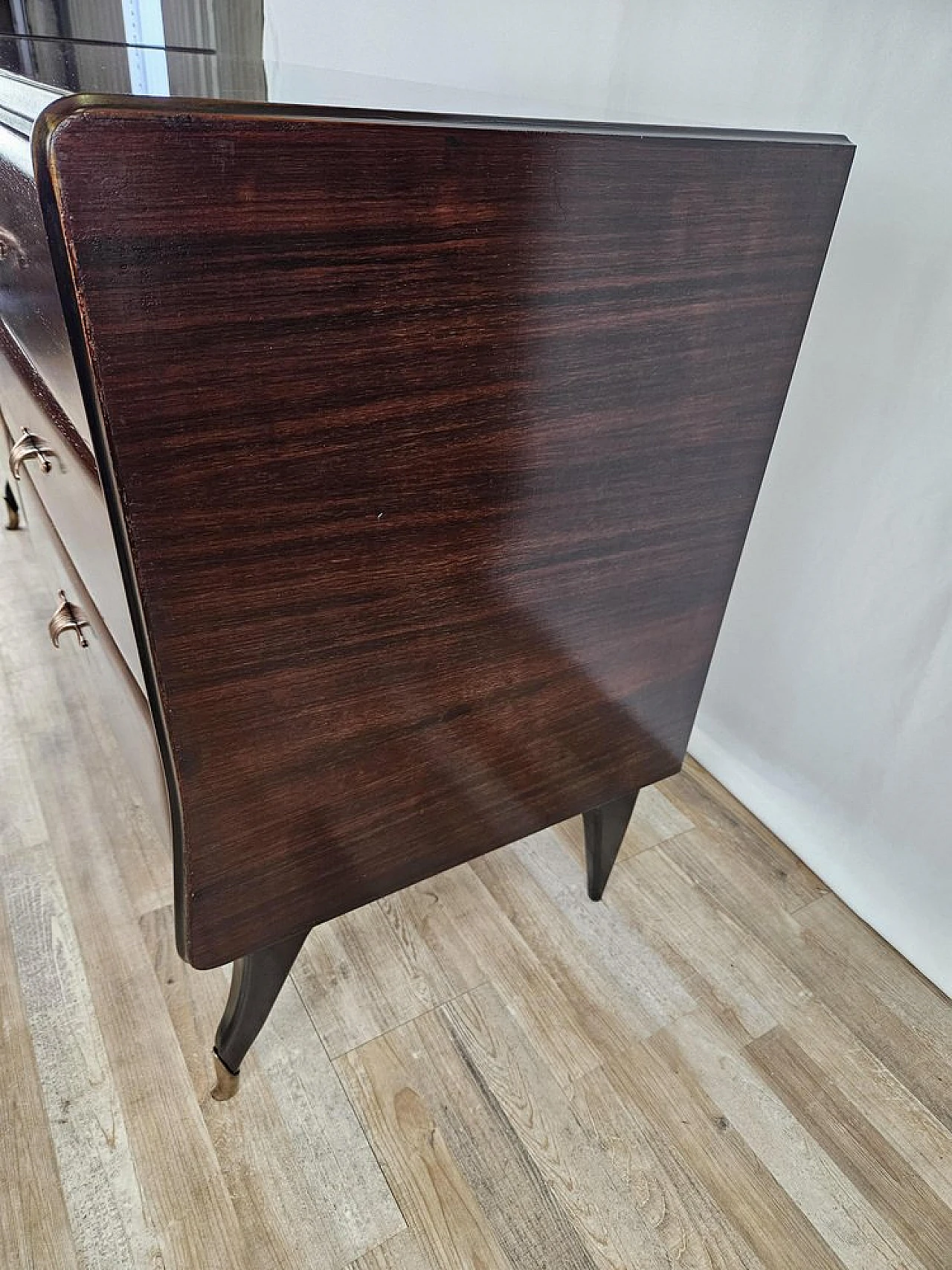 Chest of drawers in mahogany, 1950 9