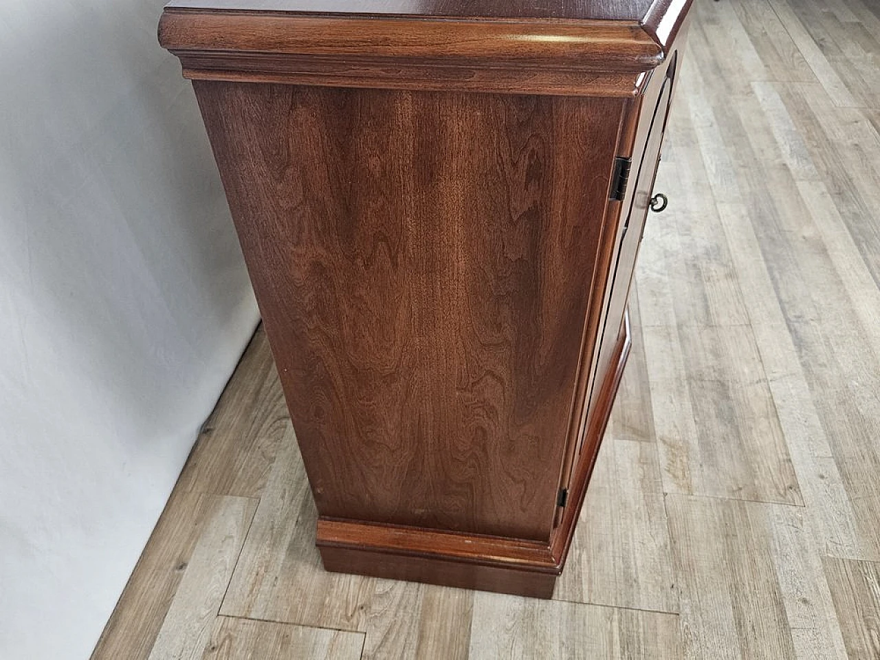 Hall sideboard in cherry wood by Fantoni, 1980s 3