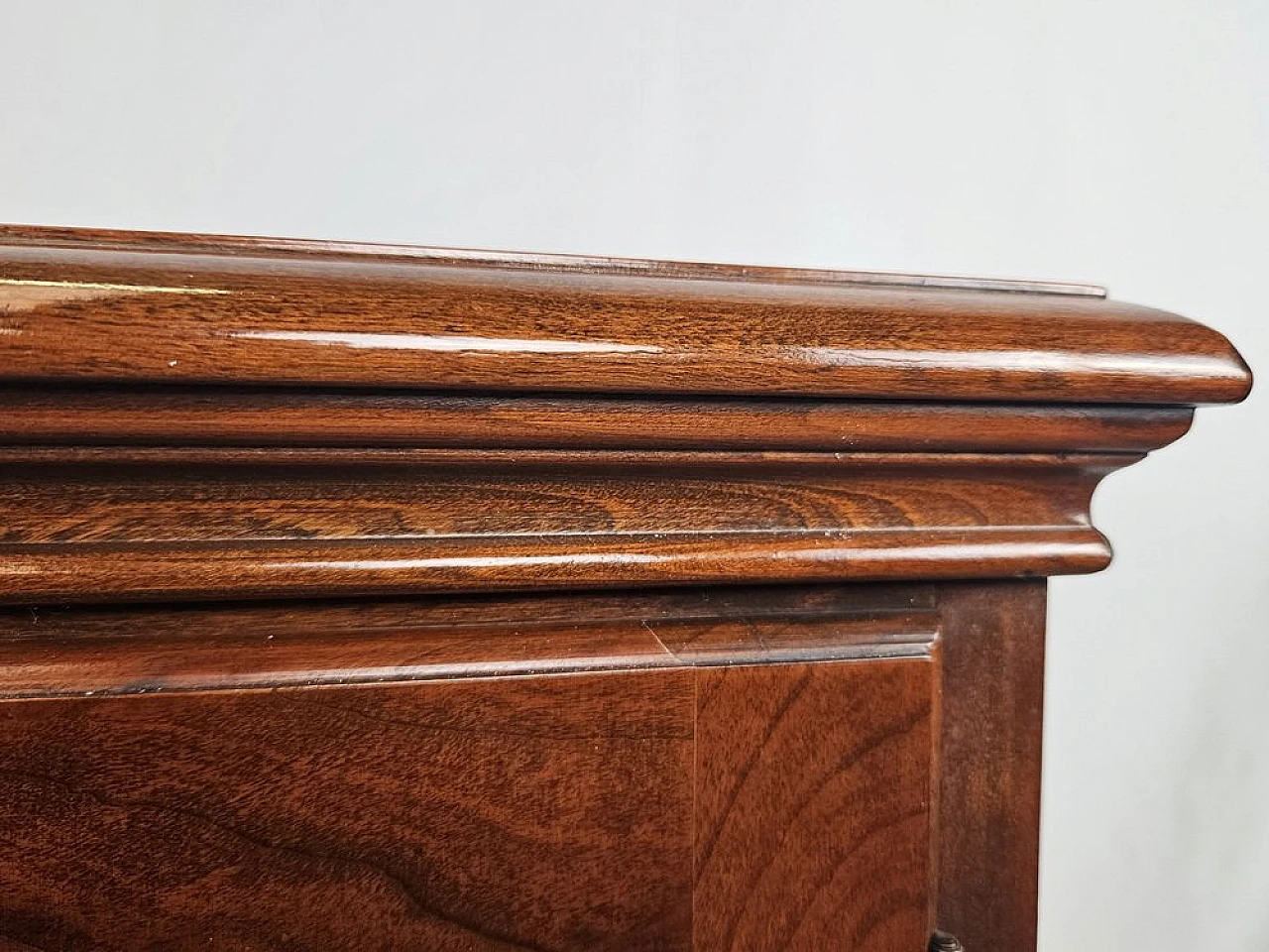 Hall sideboard in cherry wood by Fantoni, 1980s 11