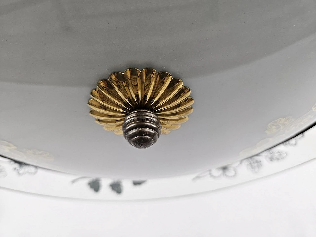 Chandelier attributed to Pietro Chiesa for Fontana Arte, 1940s 14