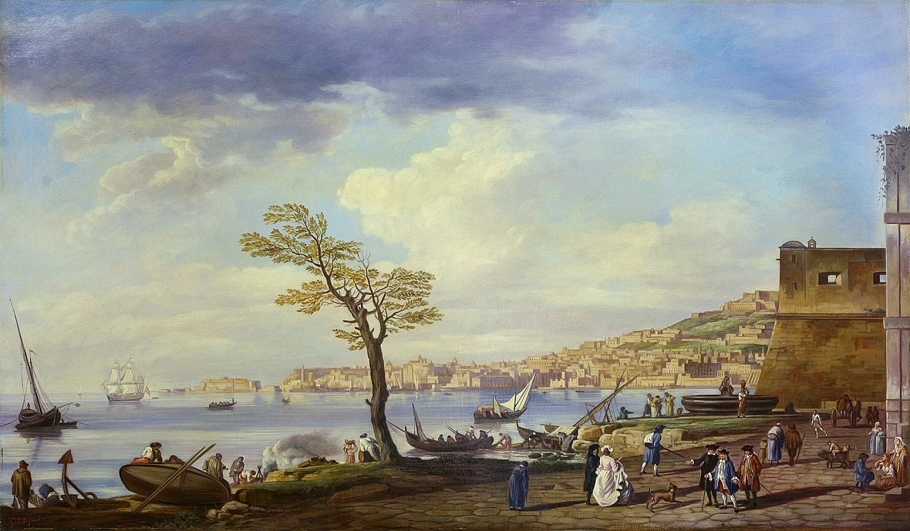 Veduta del Golfo di Napoli di Giuseppe Pellegrini, anni 2000 3