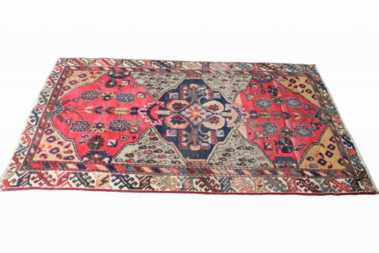 Hand-knotted Persian carpet, early 20th century 14